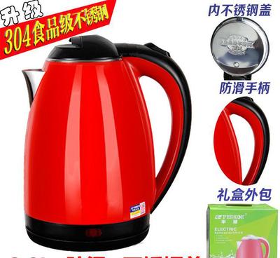 工厂直销不锈钢电热水壶 家用烧水、泡茶一壶搞定